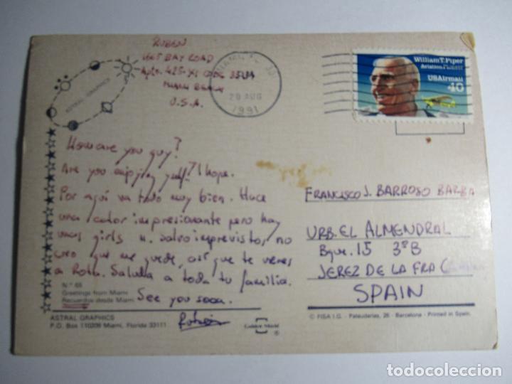 Postales: Miami Ha - Astral Graphycs n&ordm; 69 - Circulada - Foto 2