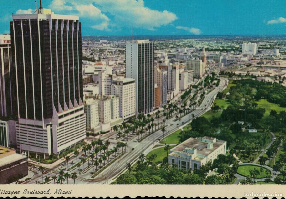 Postales: Biscayne Boulevard Miami Estados Unidos - Foto 1