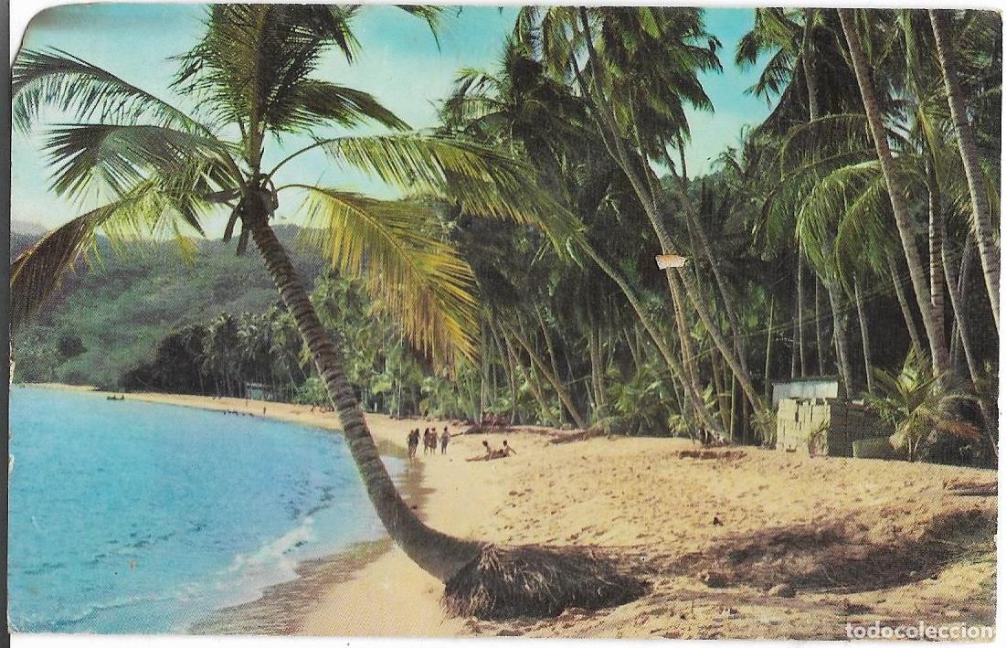 Postais: PLAYA CARIBE, VENEZUELA, CIRCULADA
