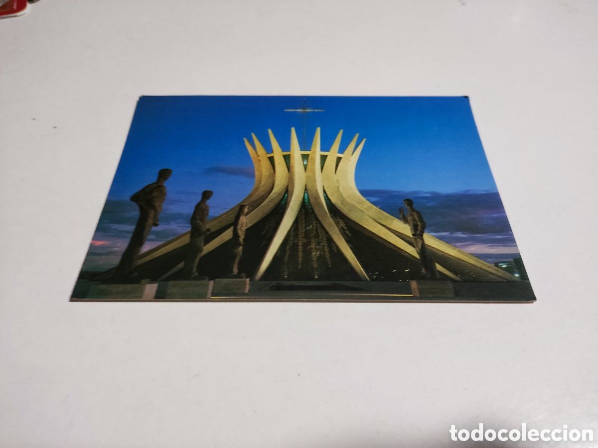 Postais: Postal Brasil esculturas os evangelistas