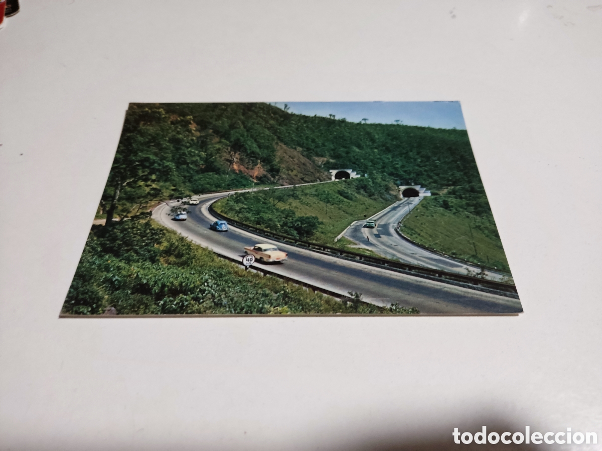 Postais: Postal brasil, autopista, Santos Sao Paulo