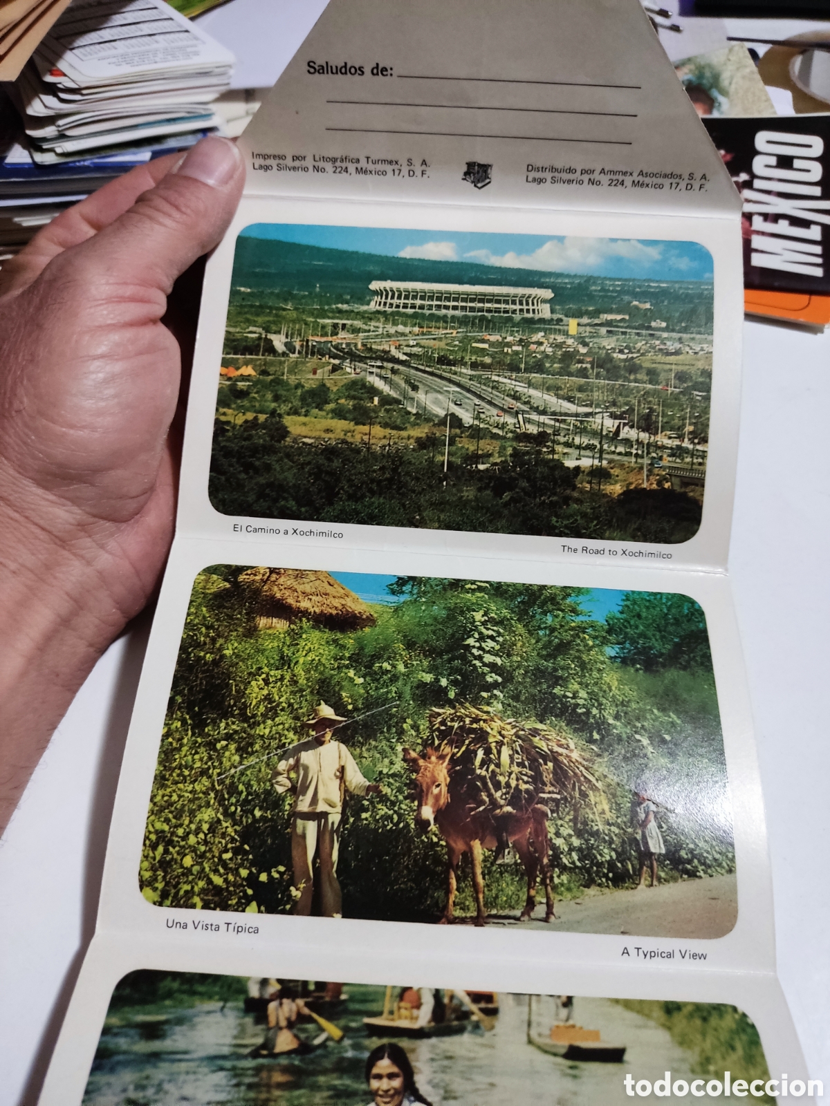 Postales: Postal Xochimilco M&eacute;xico - Foto 2
