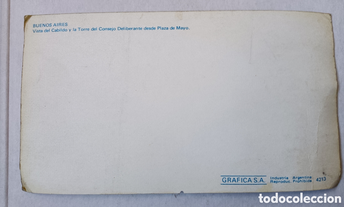Postales: POSTAL VINTAGE .BUENOS AIRES - Foto 2
