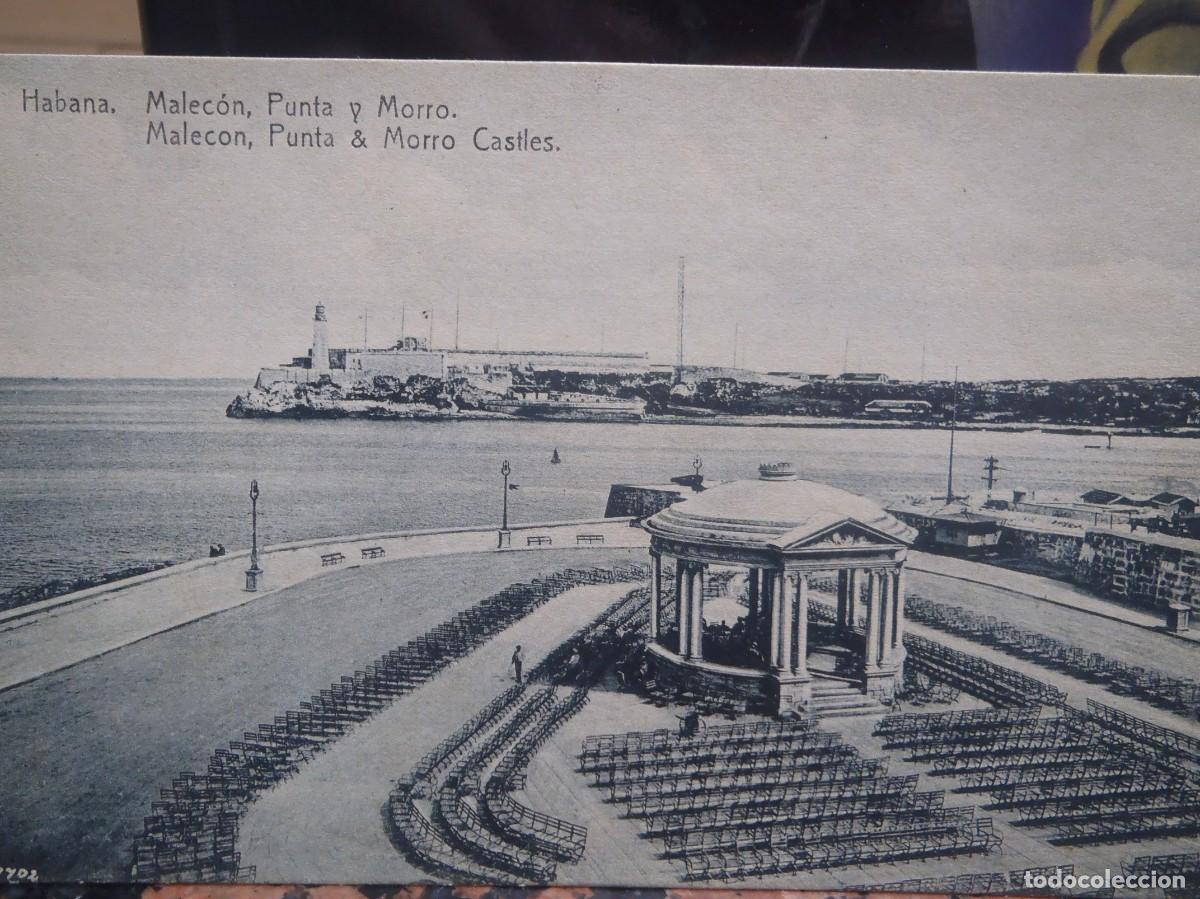 Postais: HABANA - MALECON, PUNTA Y MORRO - EPOCA