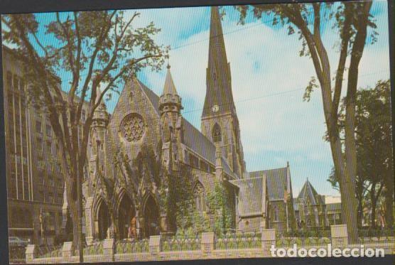 Cartes Postales: postal CHRIST CHURCH CATHEDRAL MONTREAL CANADA POST CARD