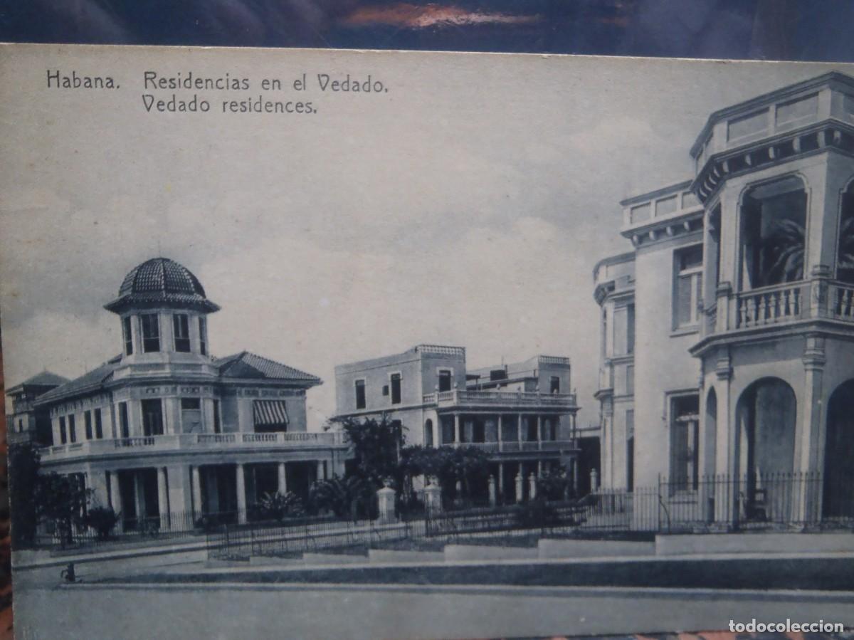 Postais: HABANA -RESIDENCIAS EN EL VEDADO - EPOCA