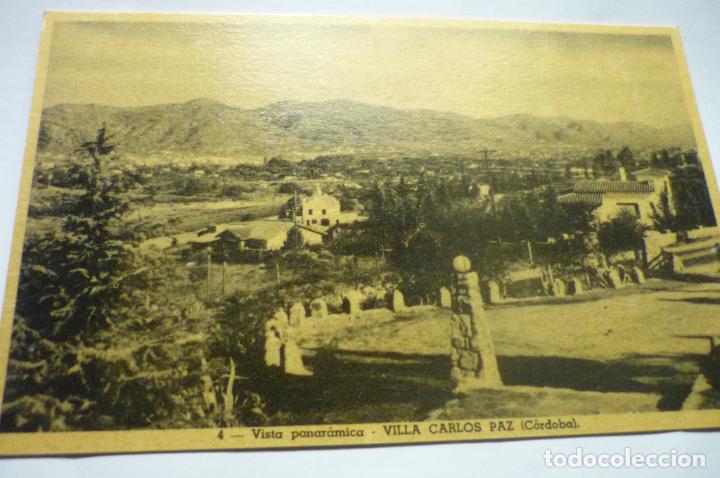 Postais: postal extranjera panoramica villa carlos paz .-cordoba CM