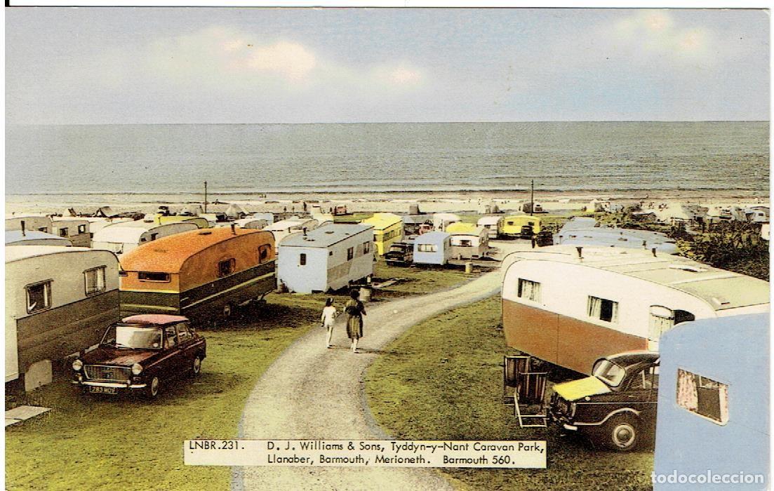 Cartoline: U.K. NANT CARAVAN PARK, LLANABER, BAMOUTH, SIN CIRCULAR