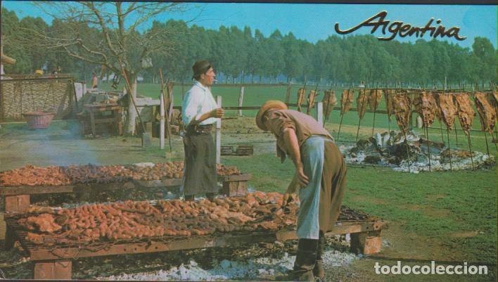 Cartoline: postal ASADO CRIOLLO ARGENTINA POST CARD