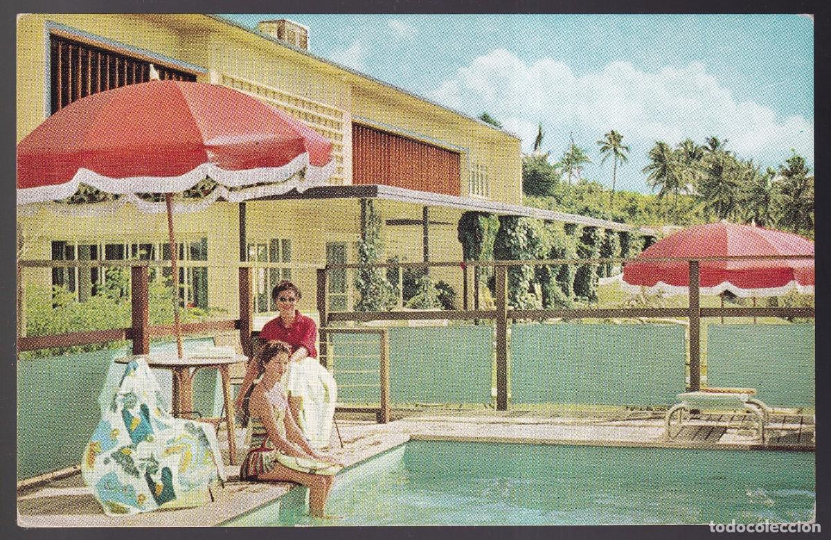 Cartoline: Trinidad. Claxton Bay. *Farrell House Hotel* Circulada 1981.