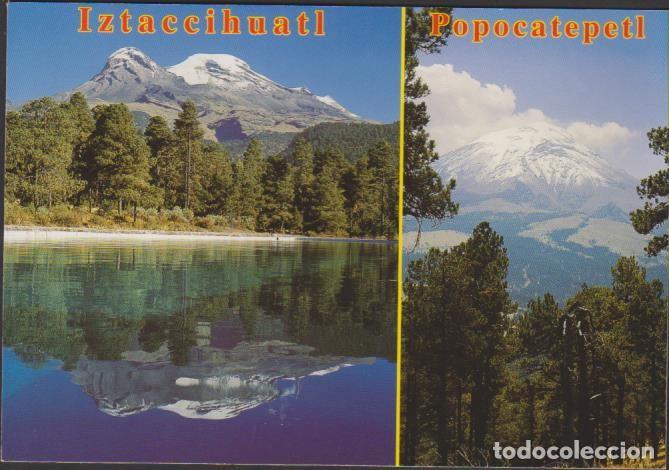 Postcards: postal VOLCAN IZTACCIHUATL POPOCATEPETL M&Eacute;XICO POST CARD