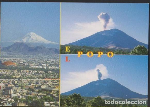 Postcards: postal VOLCAN EL POPO POPOCATEPETL M&Eacute;XICO POST CARD