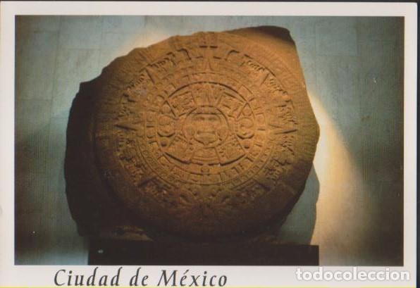 Postcards: postal CALENDARIO AZTECA MUSEO ANTROPOLOGIA CIUDAD DE M&Eacute;XICO POST CARD