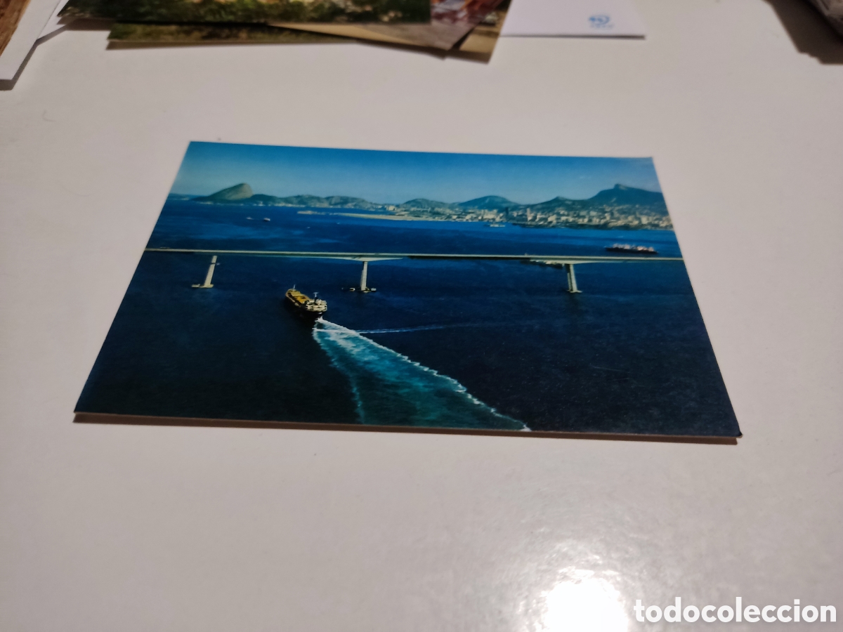Postales: Postal brasil puente barco - Foto 1