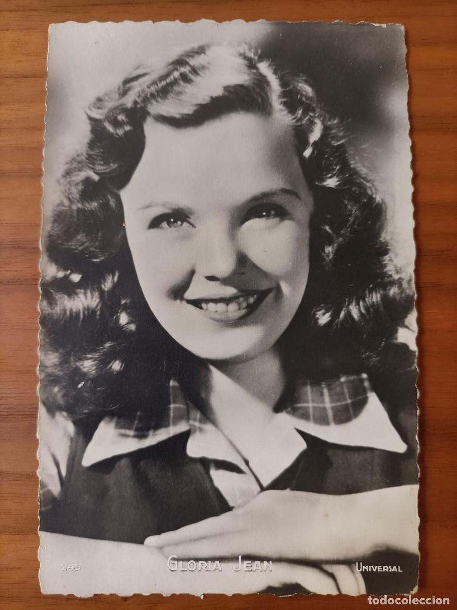 Postais: POSTAL. DE LA ACTRIZ NORTEAMERICANA GLORIA JEAN. PERFECTO ESTADO.