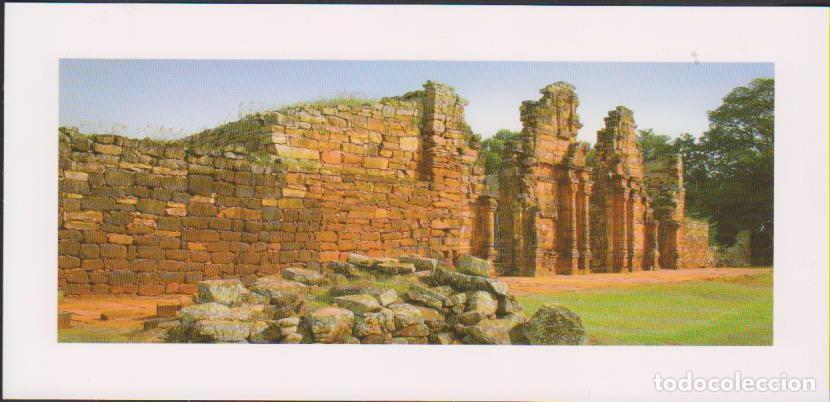 Postcards: postal SIN CIRCULAR 180&ordm; SUR RUINAS JESUITICAS SAN IGNACIO MISIONES ARGENTINA POST CARD