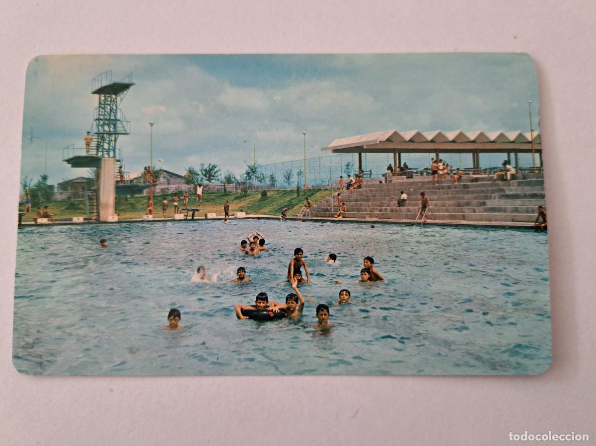 Postcards: ANTIGUA POSTAL DE MONTERREY - ALBERCA EN EL PARQUE ESPA&Ntilde;A MONTERREY - MEXICO