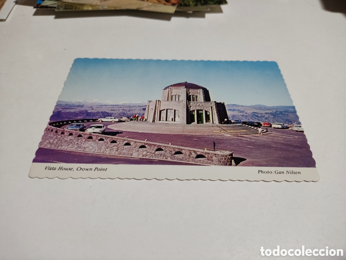 Postais: Postal vista House,crown point