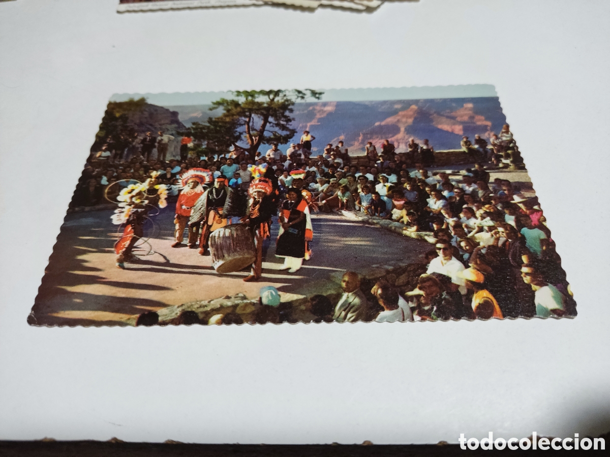 Postais: Postal grand canyon national Park Arizona,indios danzas