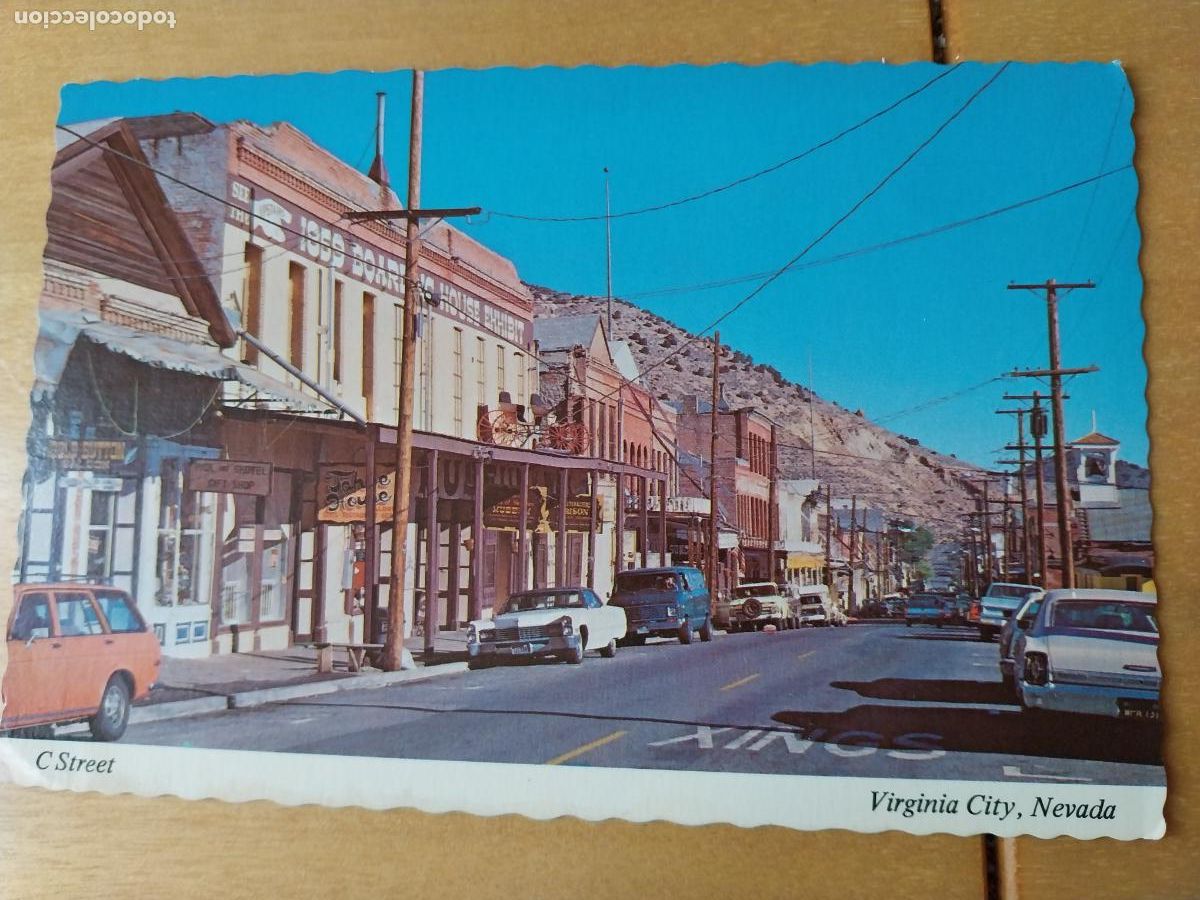 Postcards: VIRGINIA CITY NEVADA POTAL USA SC
