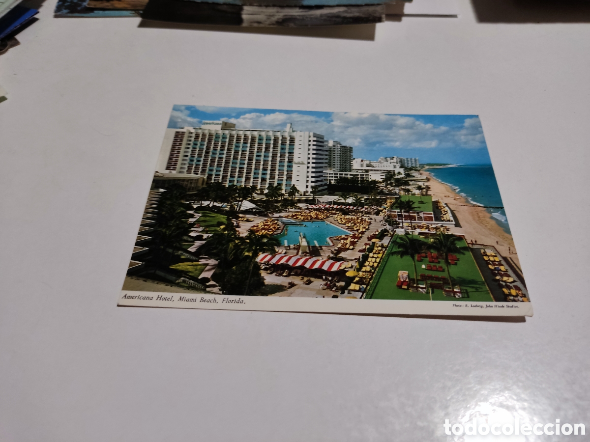 Postkarten: Postal Hotel Americana, Miami beach