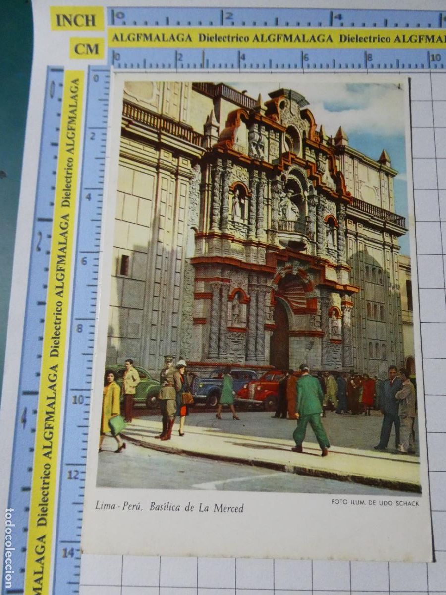 Postales: POSTAL DE PER&Uacute;. LIMA BAS&Iacute;LICA DE LA MERCED . 1647 - Foto 1