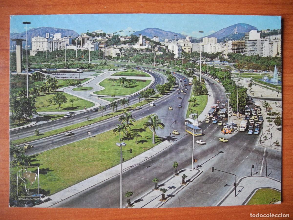 Postcards: Brasil. R&iacute;o de Janeiro. . Escrita.