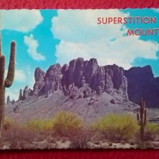 Postales: POSTAL POST CARD SUPERSTITION MOUNTAIN MONTAÑA DE LA SUPERSTICIÓN NEAR MESA ARIZONA USA..CACTUS EEUU