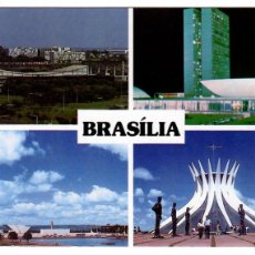 Postales: BRASIL. BRASILIA. ED. BRASÍLIA CARD, V 09. - ESCRITA AL DORSO (EN PORTUGUÉS).