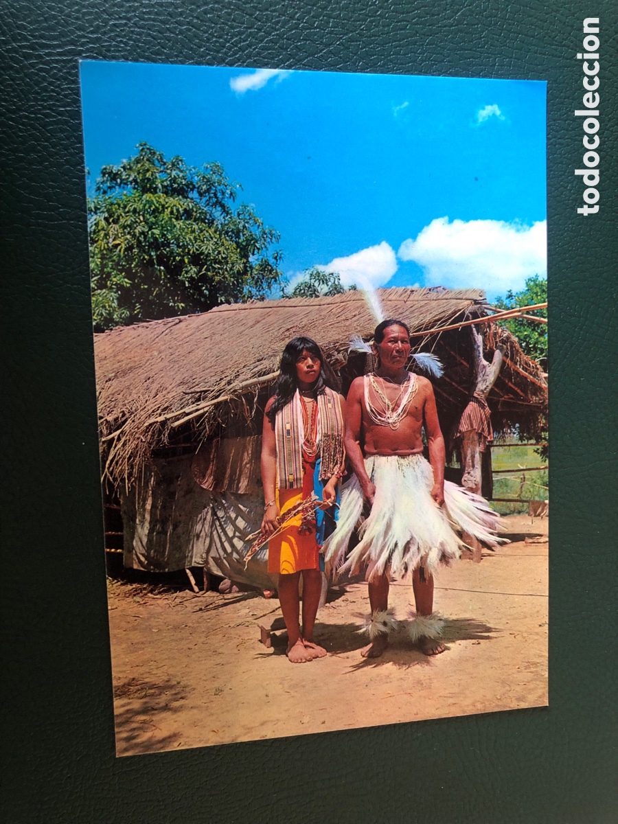 Postales: Postal 116. Paraguay. Indios Maca. Escrita 1978. ASM - Foto 1