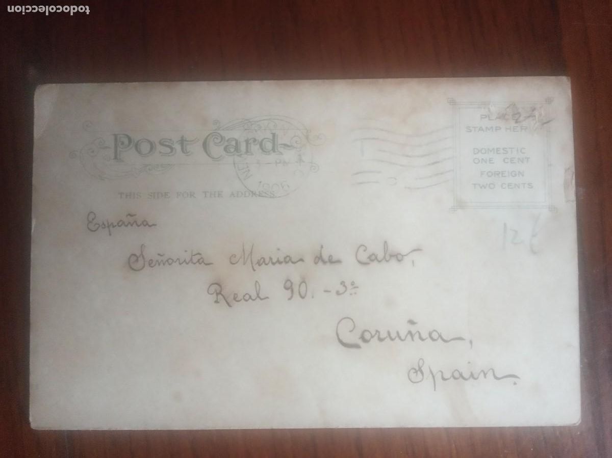 Postales: POSTAL New York Harbor 1906. - Foto 2