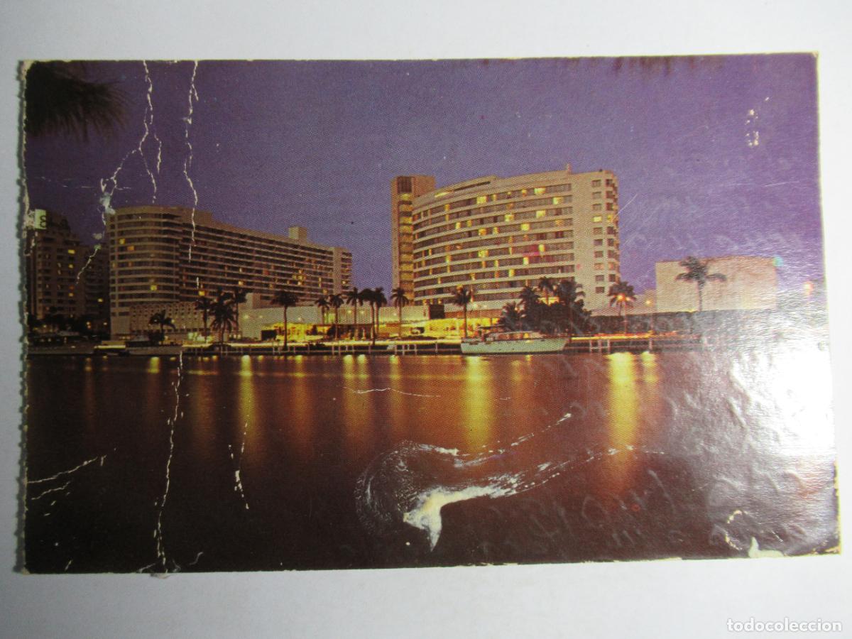 Postales: Miami Beach - Postal deteriorada - Foto 1