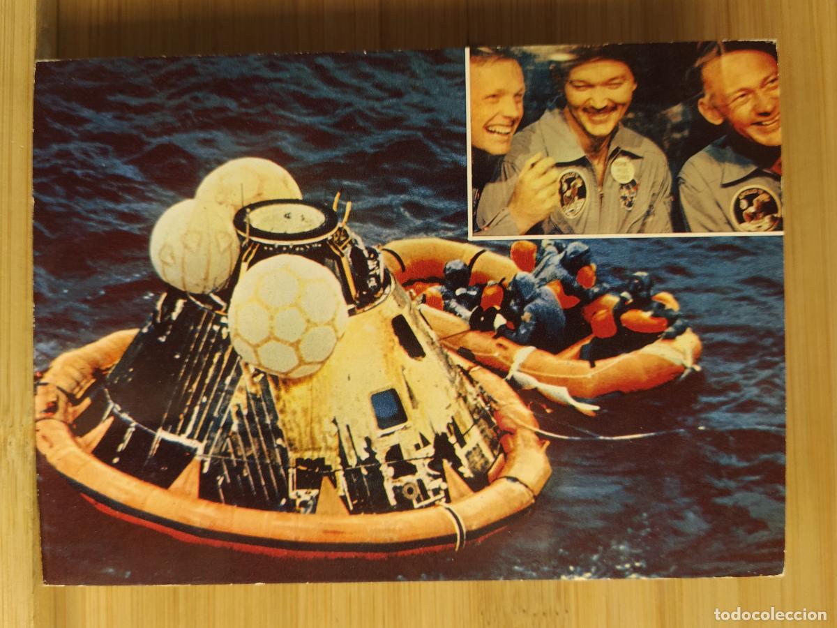 Postais: LA CONQUISTA DE LA LUNA - APOLO XI - A&Ntilde;O 1969 - YVON N&ordm;10 - POSTAL -(108.375)