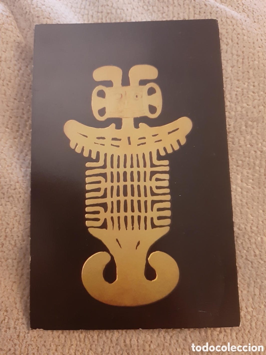 Postais: ANTIGUA POSTAL MUSEO DEL ORO BANCO DE LA REP&Uacute;BLICA BOGOTA COLOMBIA