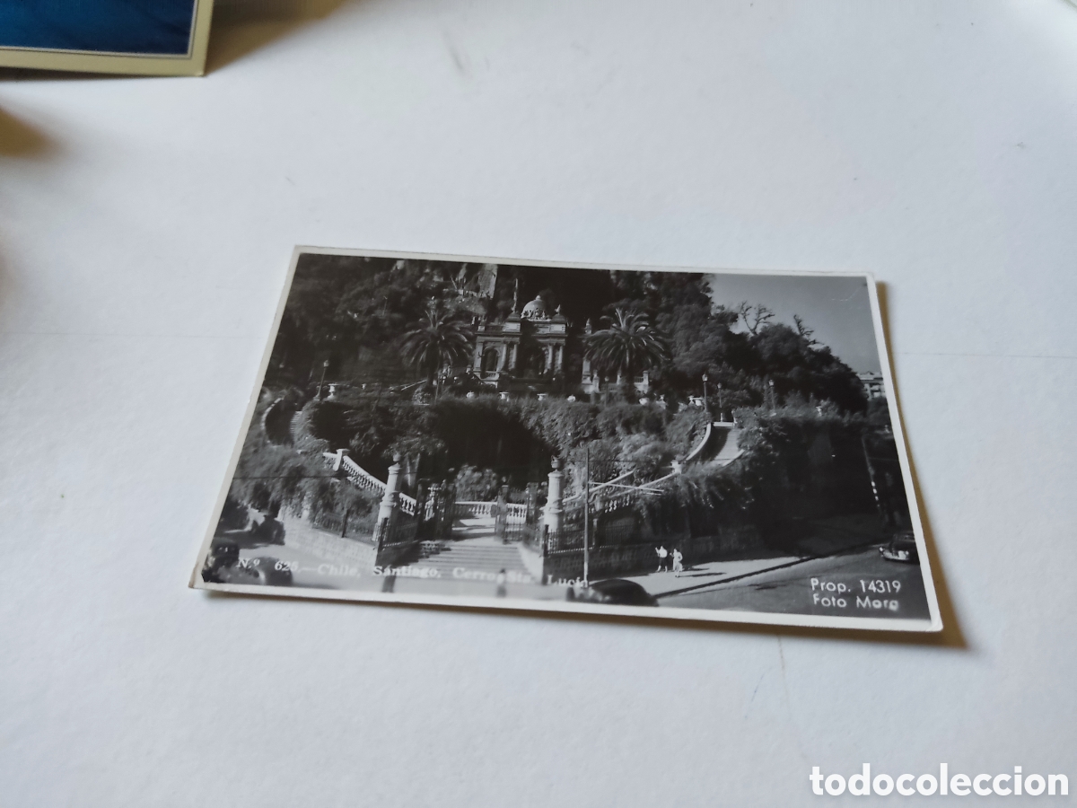 Cartes Postales: Postal antigua Santiago de Chile cerro Santa lucia