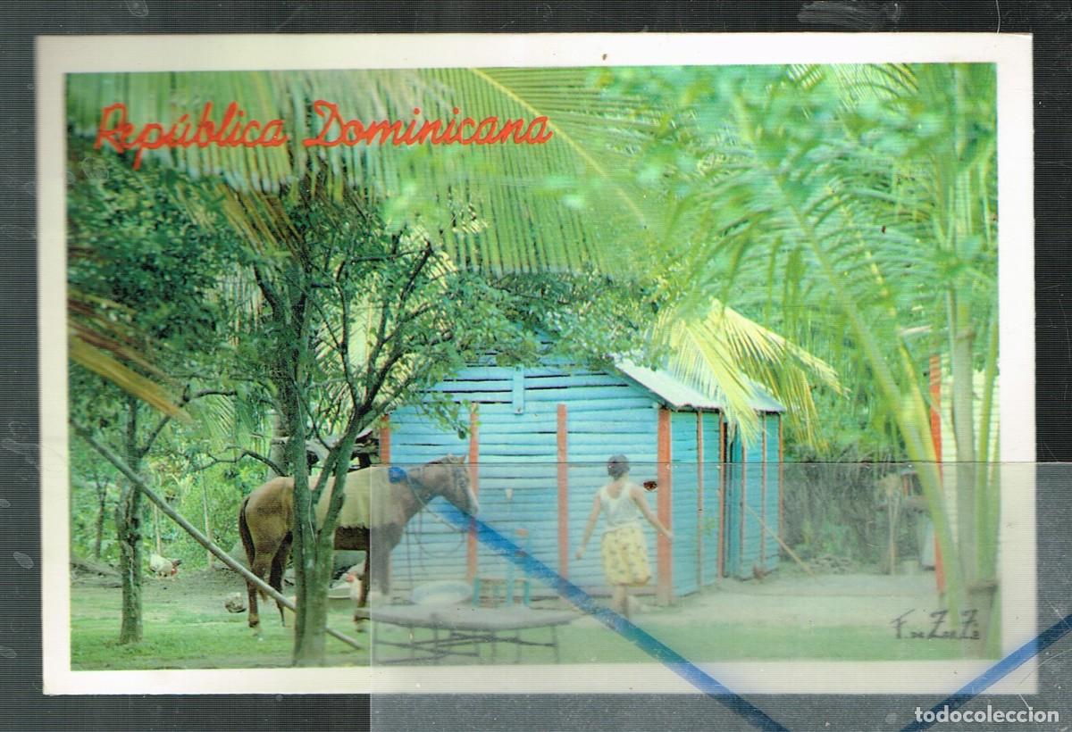 Postcards: 1994 COLOR CIRCULADA A BCN. REP&Uacute;BLICA DOMINICANA 15 CAMPI&Ntilde;A DOMINICANA FIRMA F. DE ZORZI