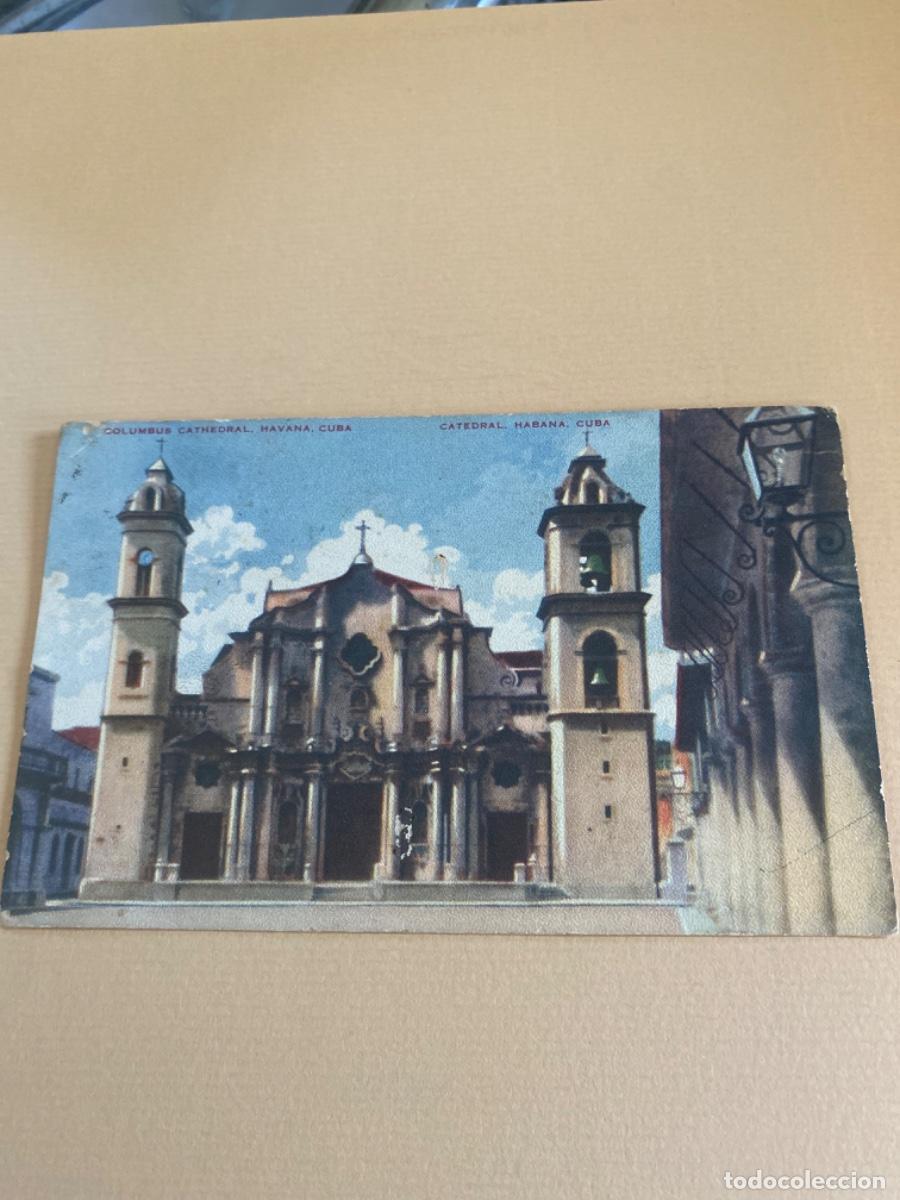 Postales: Cuba. Habana. Catedral - Foto 1