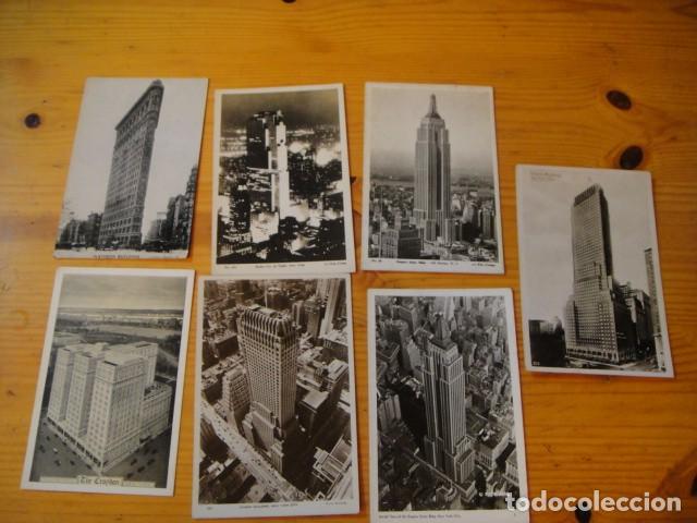 Postales: 7 postales de nueva york / chicago - Foto 1