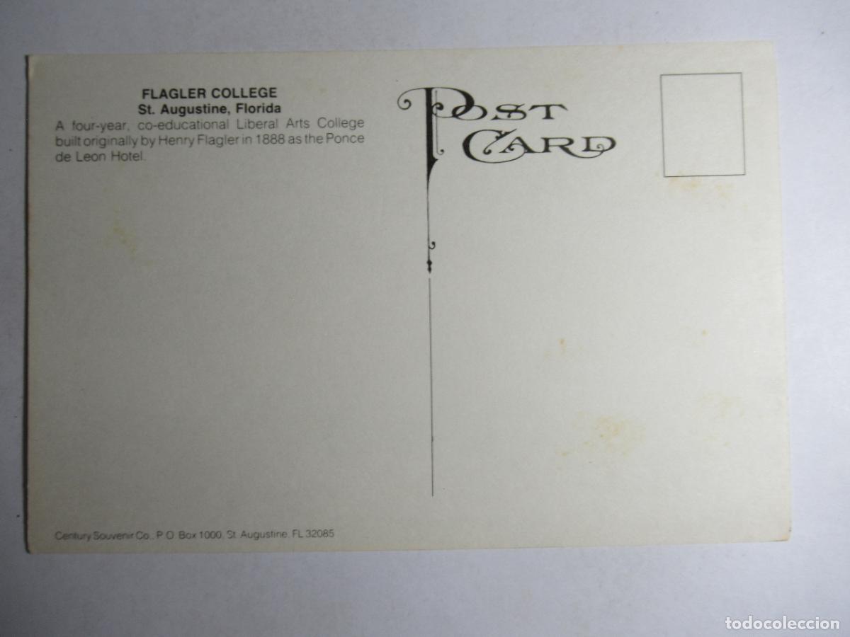 Postales: St. Agustine, Florida - The Ponce de Leon Hotel - Foto 2