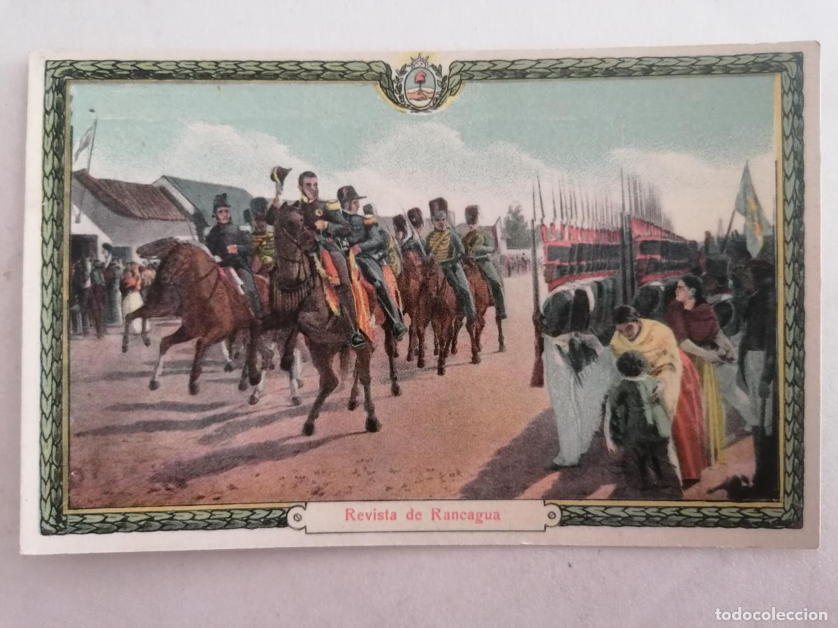 Postales: POSTAL PATRIOTICA ARGENTINA, REVISTA DE RANCAGUA