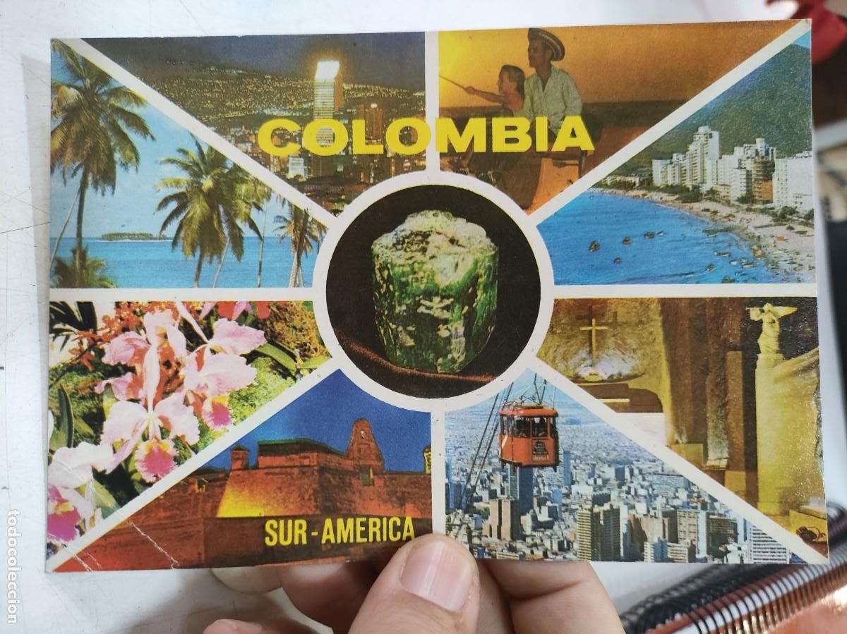 Cartes Postales: Postal VOLOMBIA 1981 circulada pel&iacute;n arrugada