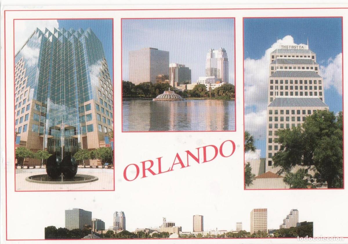 Postales: Orlando-USA-escrita- - Foto 1