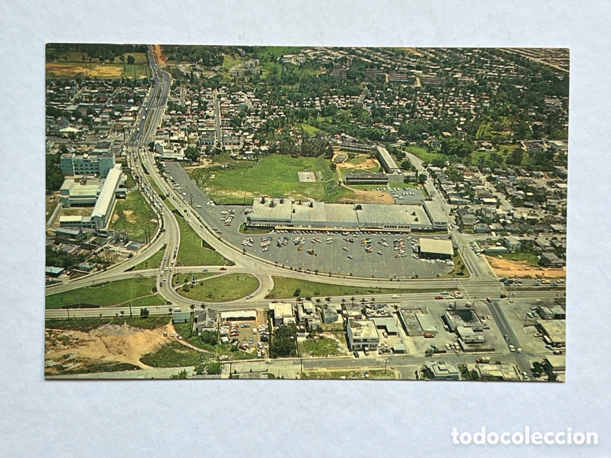 Cartes Postales: SAN JUAN Puerto Rico. Postal Vista a&eacute;rea, Centro Comercial Ave. 65 Inf., R&iacute;o Piedras, P. R.