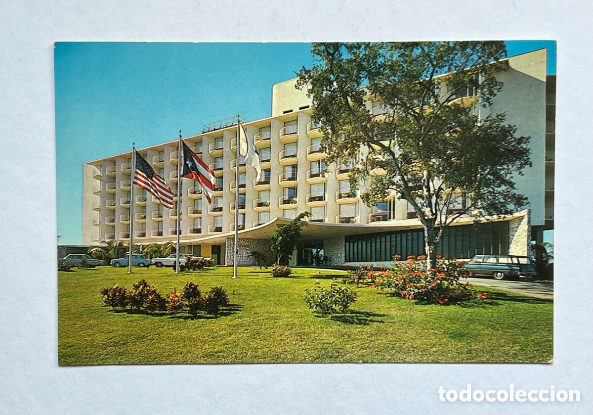 Cartes Postales: PONCE. Puerto Rico.. Postal Intercontinental Hotel (a.1967) circulada