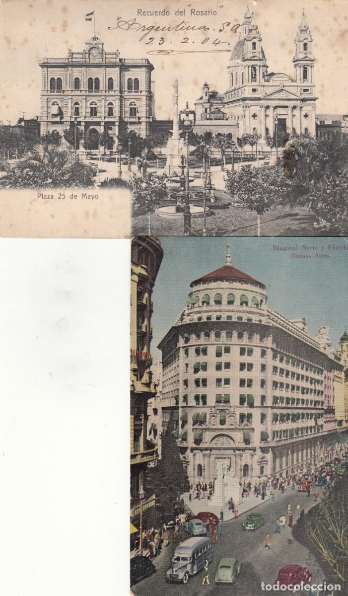 Postales: 2 POSTALES 1904: ARGENTINA - ESCRITA - Foto 1