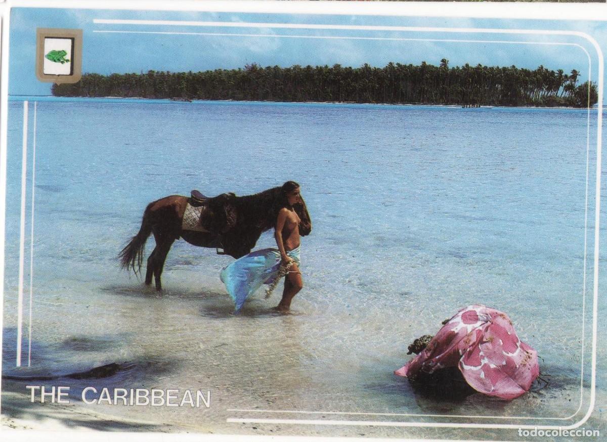 Postales: El Caribe-Playa-sin circular- - Foto 1