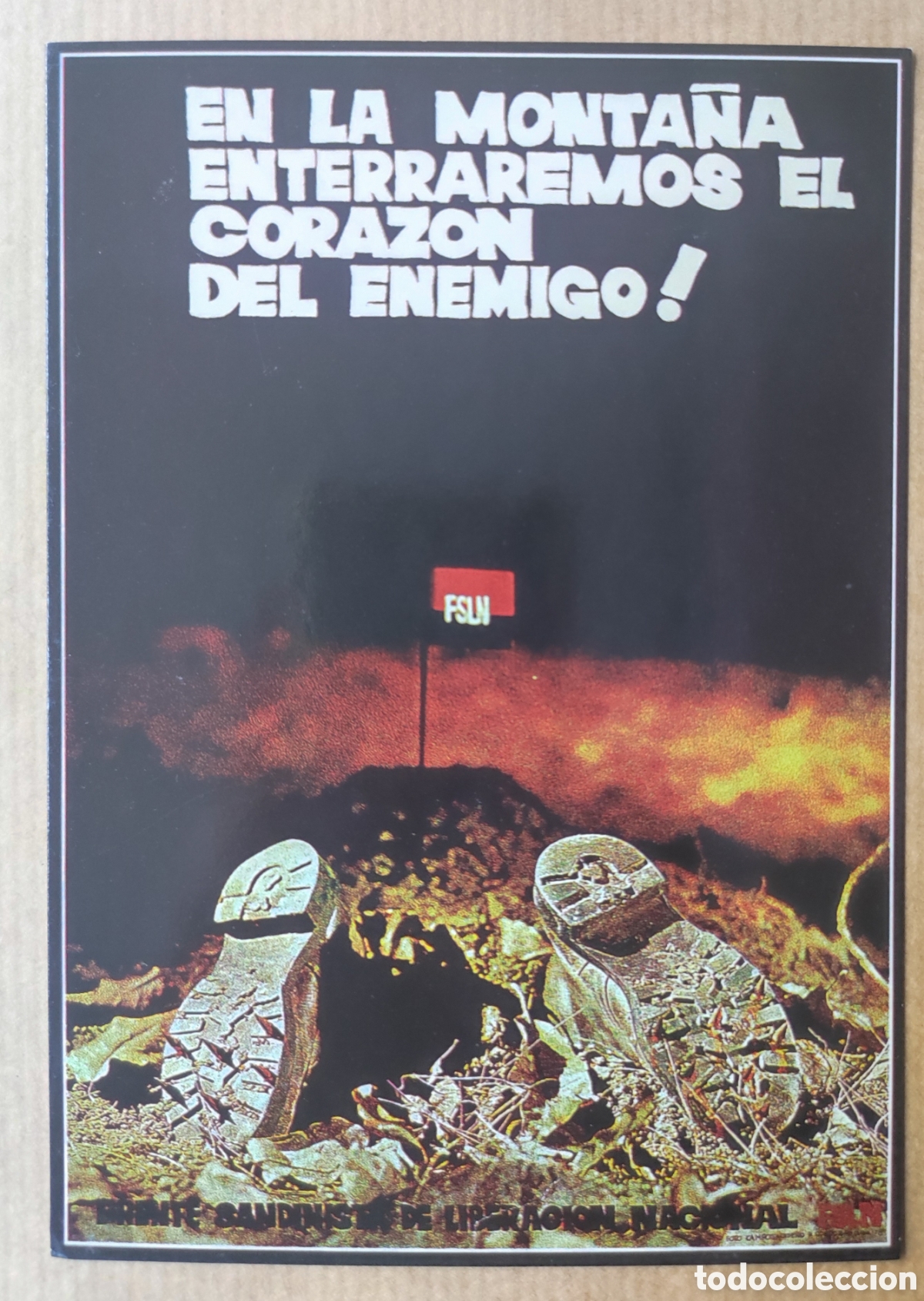 Postcards: Nicaragua, tarjeta postal sandinista