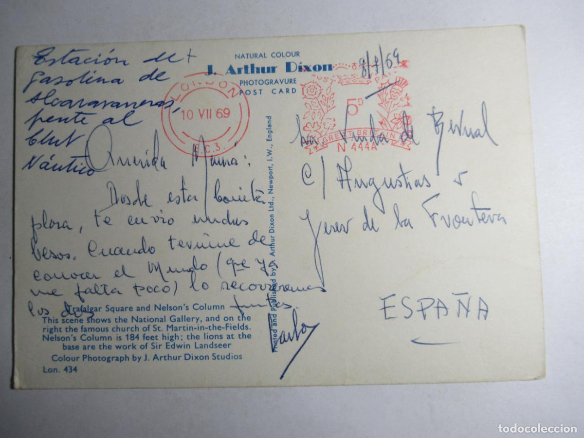 Postales: Trafalgar Square and Nelsons Column - Foto 2