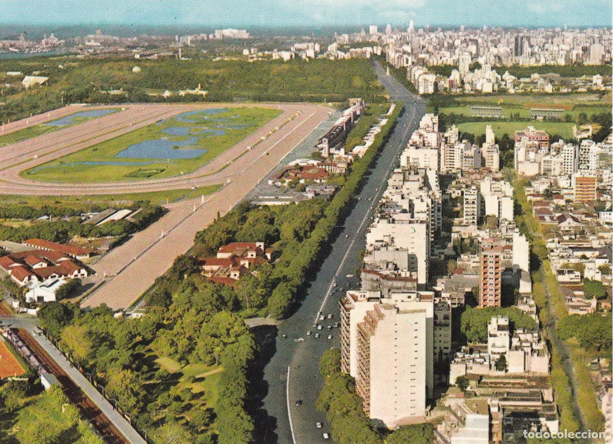 Cartes Postales: ARGENTINA, BUENOS AIRES, AV. LIBERTADOR E HIPODROMO &ndash; EDICOLOR 79 &ndash; S/C