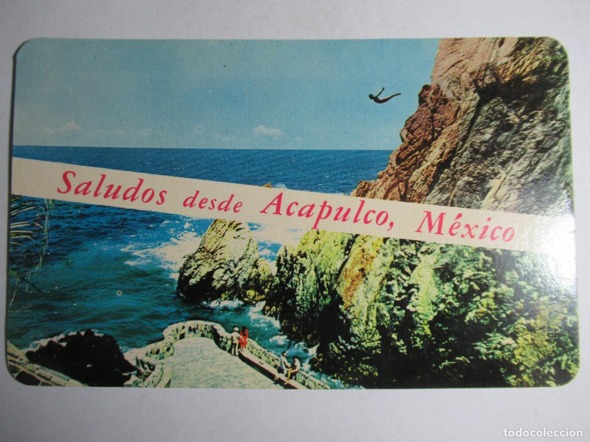 Postales: Acapulco - M&eacute;xico - El Clavadista en la Quebrada - Foto 1